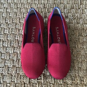 New Rothy's Women's Red Loafers 8.5